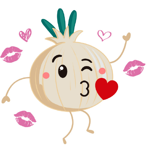 jumosol cebolla dulce besos logo